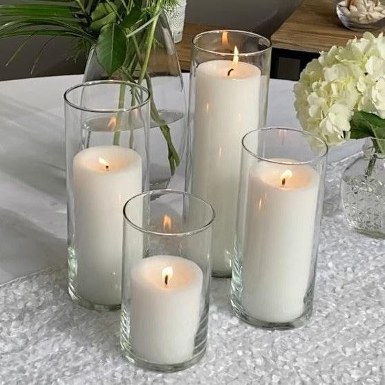 Pillar Candle &amp; Holder Sets